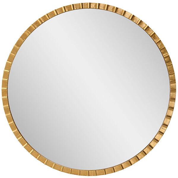 Dandridge Gold 42-Inch x 42-Inch Round Wall Mirror, image 2