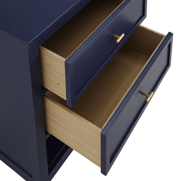 Shayna Blue Two-Drawer Nightstand, image 5