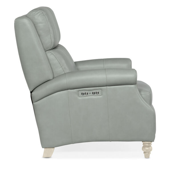 Hurley Gray Power Recliner with Power Headrest, image 5