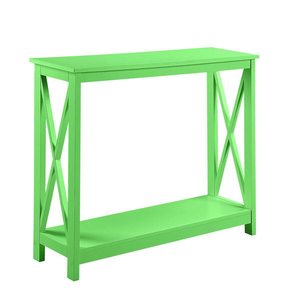 Oxford Lime Console Table with Shelf, image 1