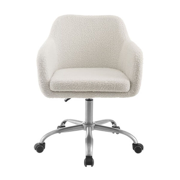 Iris Chrome Office Chair, image 3