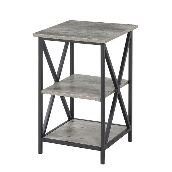 Tucson 3 Tier End Table in Faux Birch, image 6