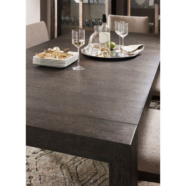 Miramar Point Reyes Dark Wood Umberto Leg Dining Table, image 2