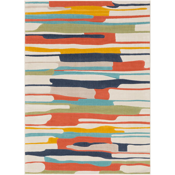 City Multicolor Rectangular: 9 Ft. 3 In. x 12 Ft. 3 In. Rug, image 1