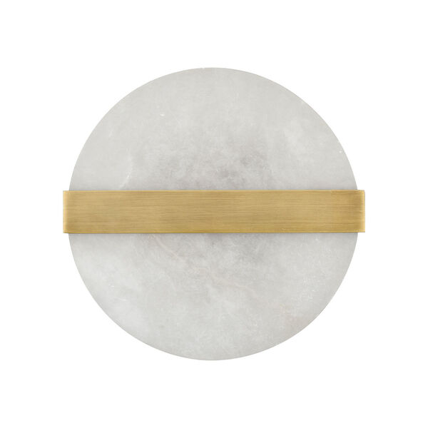 Stonewall White and Gold Two-Light Wall Sconce, image 6