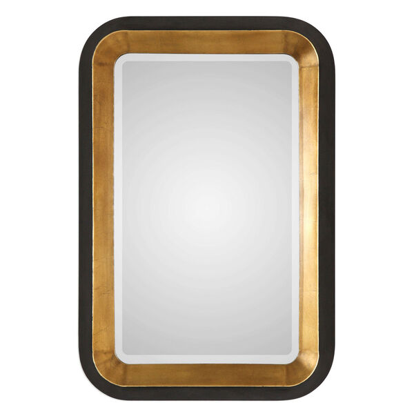 Niva Metallic Gold Wall Mirror, image 2
