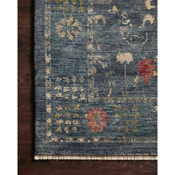 Giada Denim and Multicolor Rectangle: 7 Ft. 10 In. x 10 Ft. Rug, image 3