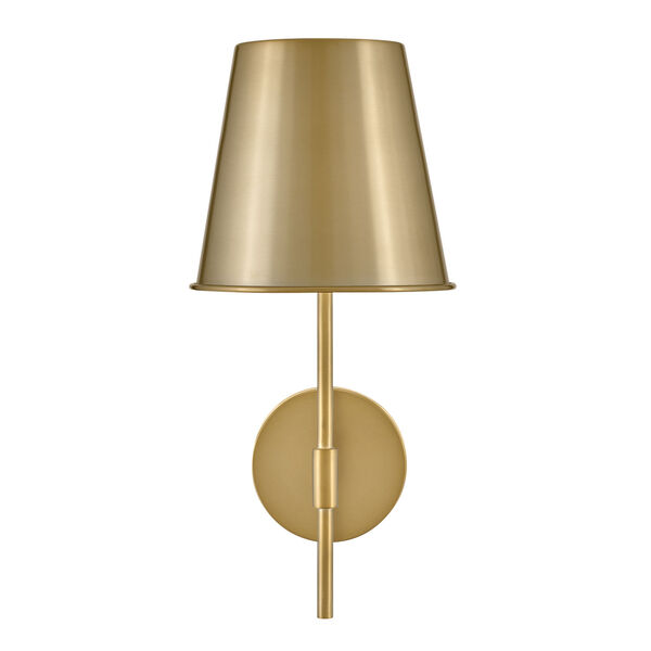 Blake Lacquered Brass Eight-Inch One-Light Wall Sconce, image 3