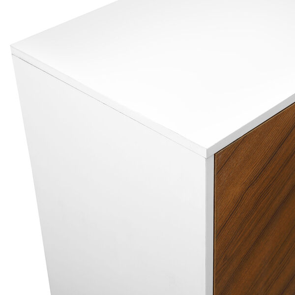 Solid White TV Stand, image 3