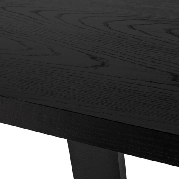 Versailles Onyx and Black 79-Inch Dining Table, image 4