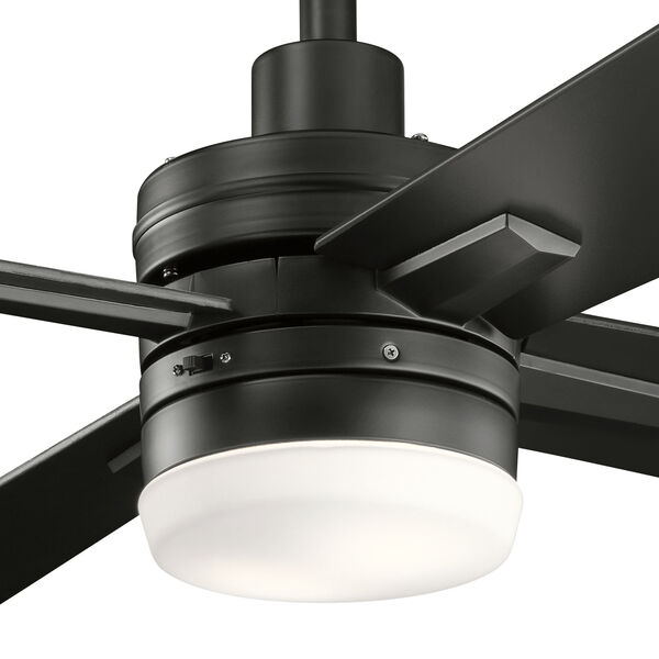 Lija Satin Black 52-Inch LED Ceiling Fan, image 7
