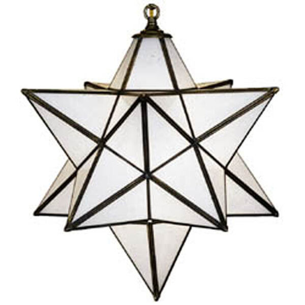 Moravian Tiffany Star-Large, image 1