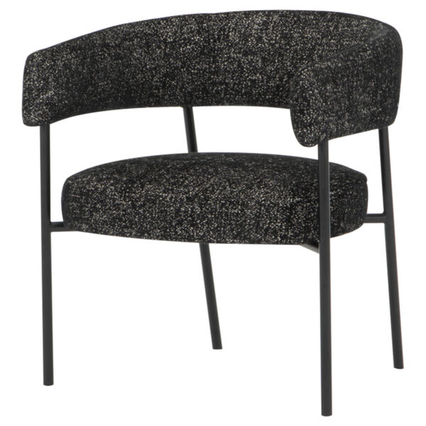 Cassia Black Occasional Chair, image 1