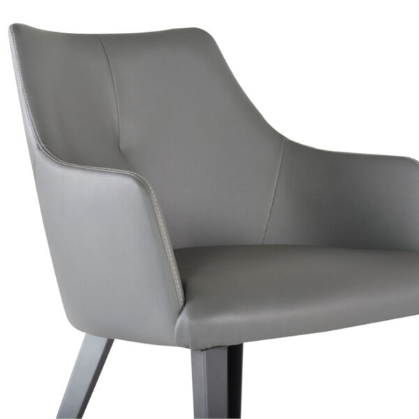 Renee Matte Gray Dining Chair, image 4