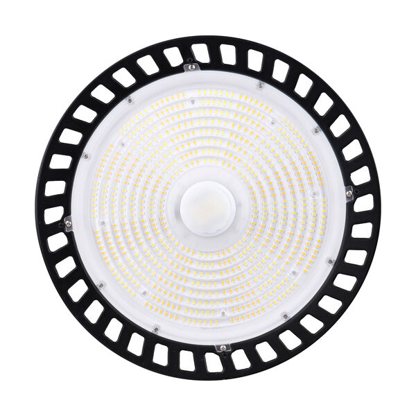 Black 15-Inch LED UFO High Bay Ceiling Light, image 1