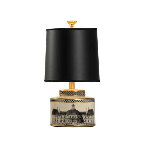 Black One-Light  Architectural Stroll Lamp, image 1