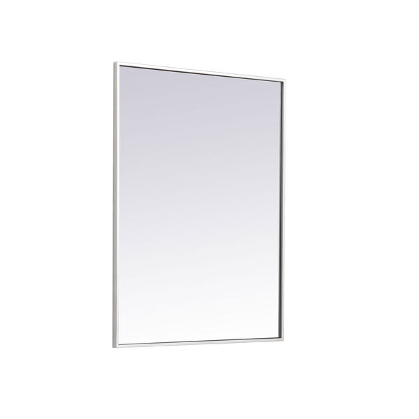 Eternity Silver 27-Inch Rectangular Mirror, image 5