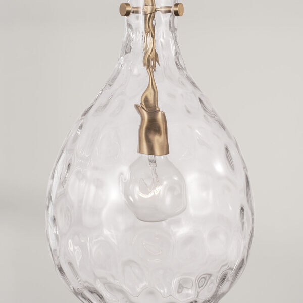 Brentwood Pendant with Clear Water Glass, image 2