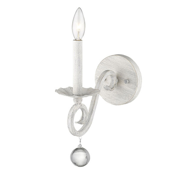 Callie Country White One-Light Wall Sconce, image 5