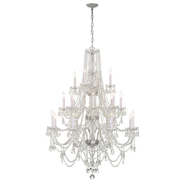 Traditional Crystal 20-Light Chandelier, image 4