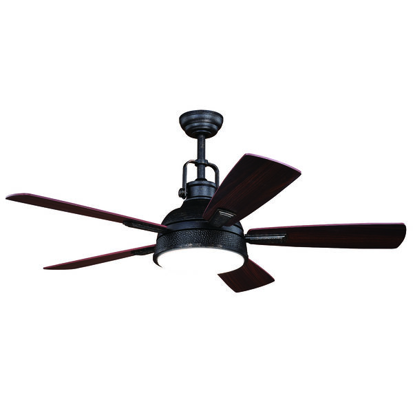 Walton Gold Stone 52-Inch Ceiling Fan With LED Light Kit, image 1