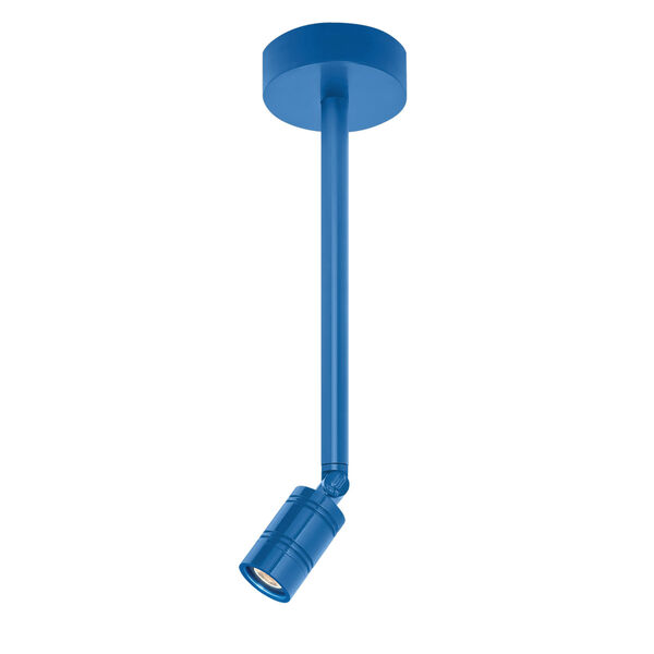 Bullet Head Blue LED Outdoor Pendant, image 1