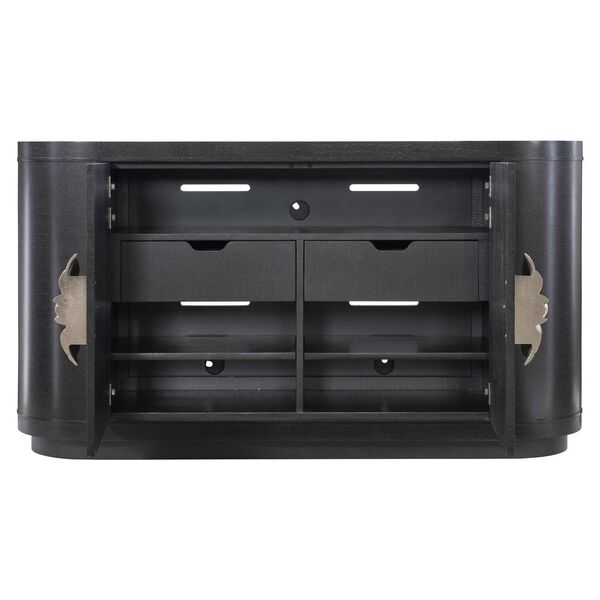 Silhouette Dark Onyx and Stainless Steel Buffet, image 4