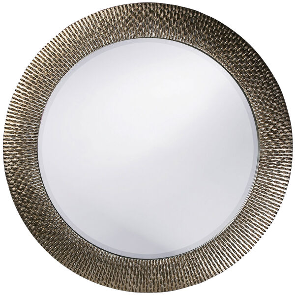 Bergman Silver Round Mirror, image 1