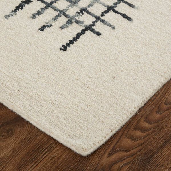 Maddox Ivory Gray Black Rectangular 3 Ft. 6 In. x 5 Ft. 6 In. Area Rug, image 5