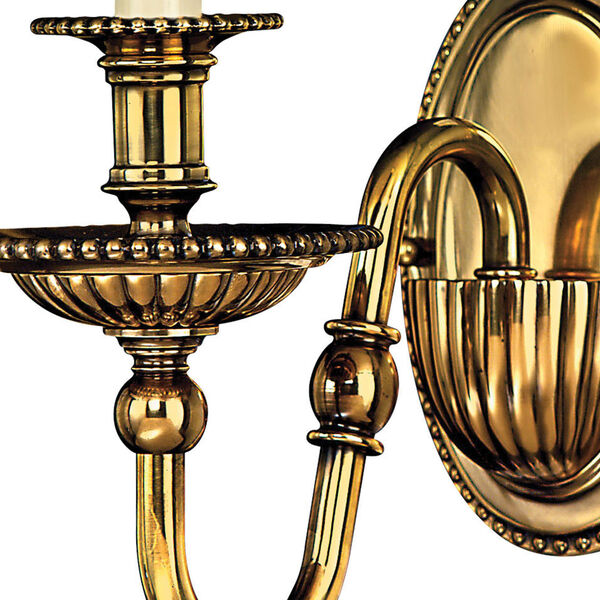 Oxford Burnished Brass One-Light Wall Sconce, image 2