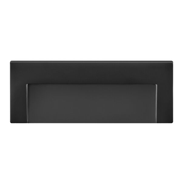 Taper Satin Black 12V Wide Horizontal LED Deck Sconce, image 2