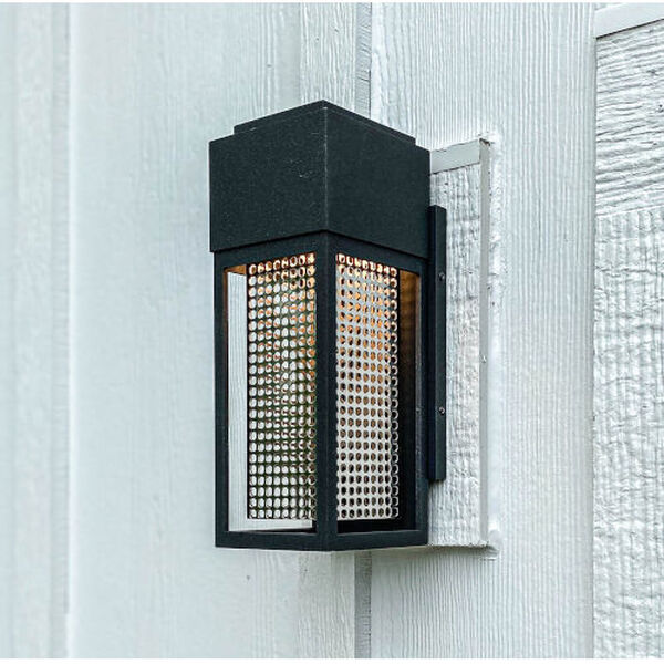 Townhouse Galaxy Black LED One-Light Five-Inch Outdoor Wall Mount, image 8