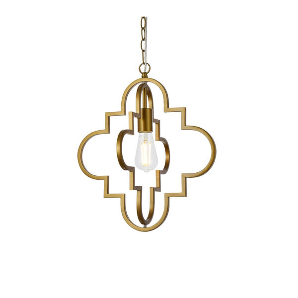 Sandara Brass 15-Inch One-Light Pendant, image 3