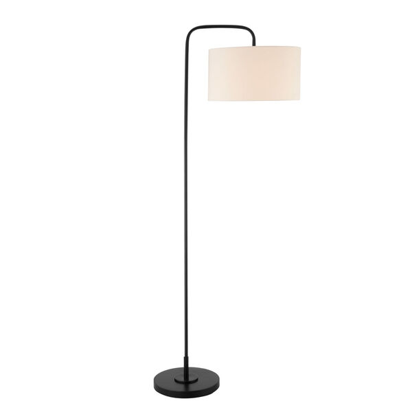 Orea Black One-Light Floor Lamp, image 1