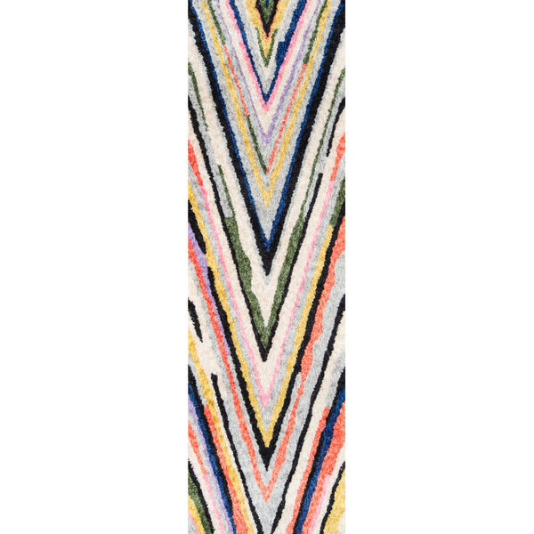 Bungalow Notch Multicolor Rectangular: 9 Ft. x 12 Ft. Rug, image 6