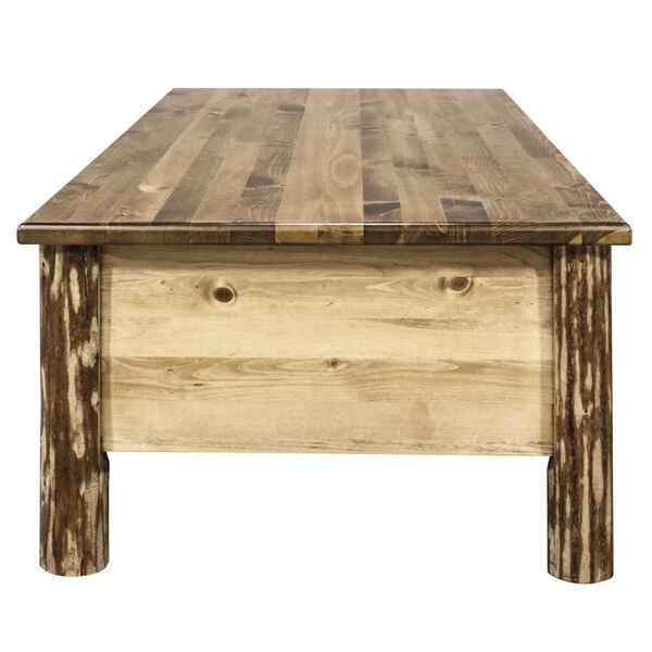 Glacier Country Stain and Lacquer Coffee Table with Six Drawers, image 5