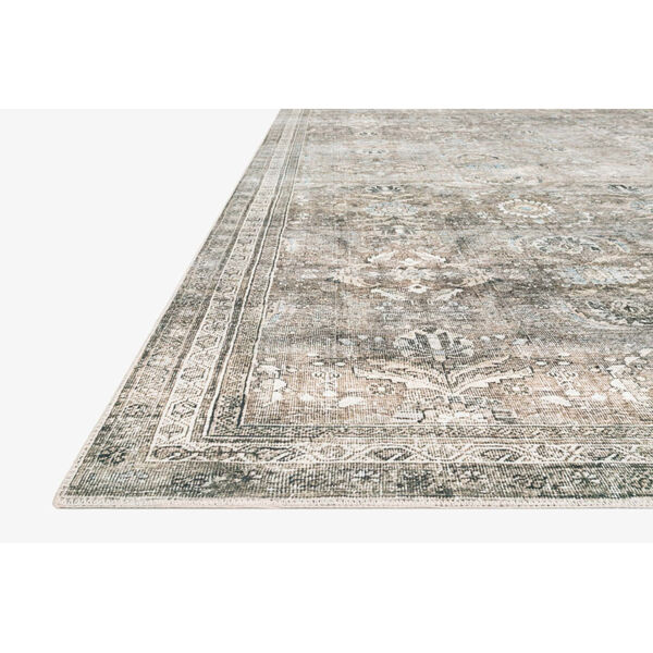 Layla Antique and Moss Rectangular Area Rug, image 3
