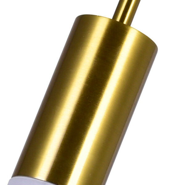 Pipes Brass LED Mini Pendant, image 5