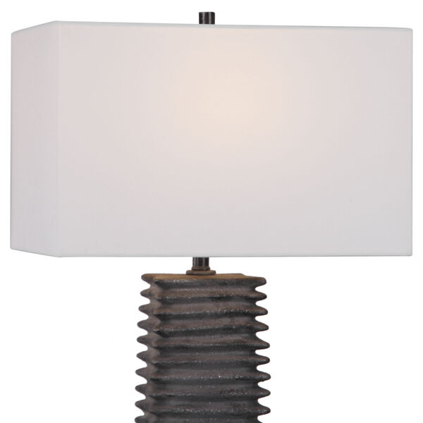 Sanderson Metallic Charcoal 1-Light Table Lamp, image 5