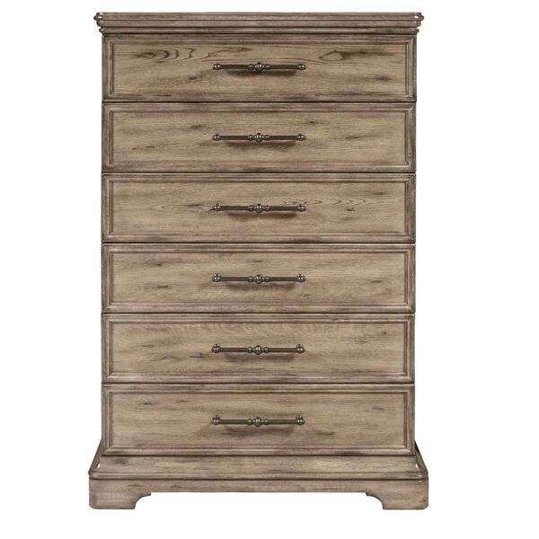 Garrison Cove Natural Six Drawer Chest, image 1