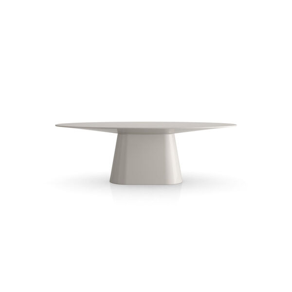Sullivan Glossy Chateau Gray Dining Table, image 3