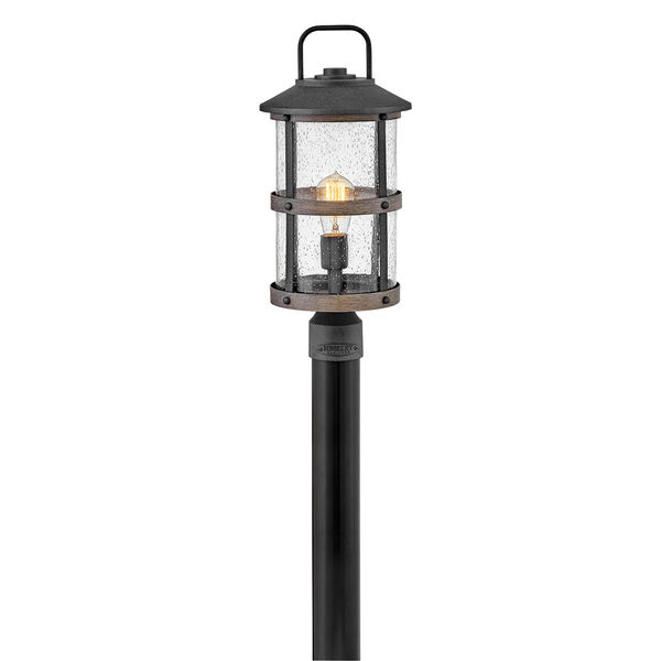 Lakehouse Aged Zinc LED One-Light Outdoor Post Mount, image 5