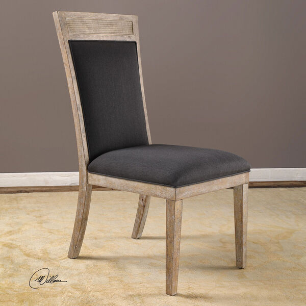 Encore Dark Gray Armless Chair, image 2