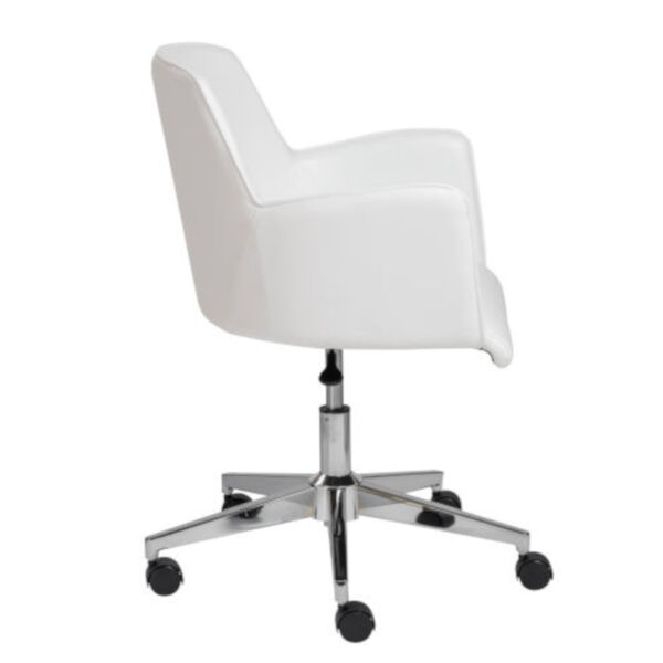 Emerson White Office Chair, image 3
