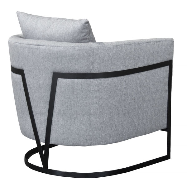 Swan Gray Accent Chair, image 2