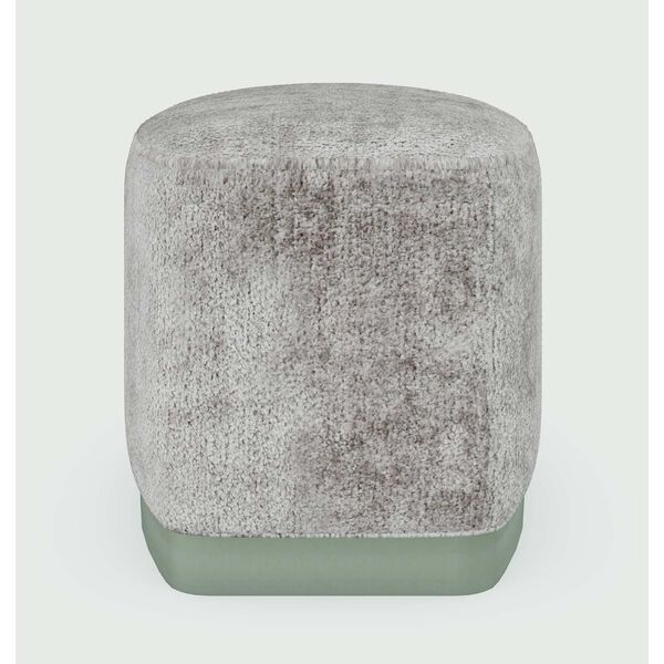Caracole Upholstery Soft Silver Ottoman, image 3