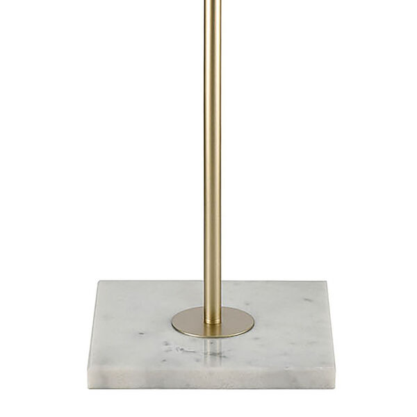 Meliton Champnage Gold One-Light Floor Lamp, image 4
