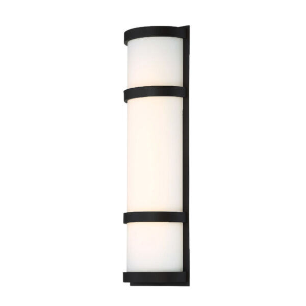 Latitude Black 20-Inch 3000K LED Outdoor Wall Sconce, image 1