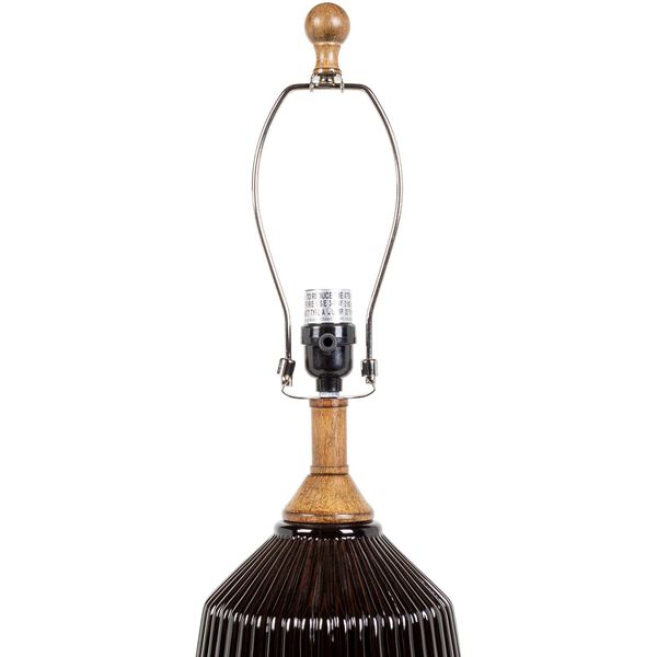 Lennon Black One-Light Table Lamp, image 3