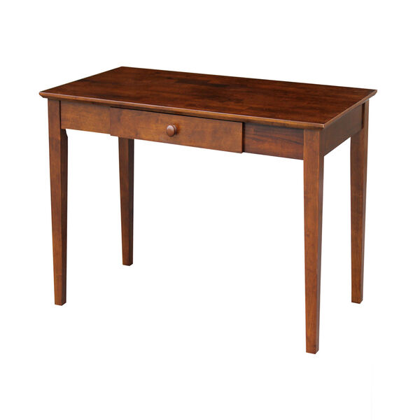 Espresso 30-Inch Writing Table, image 1